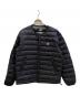 DANTON（ダントン）の古着「INNER DOWN CREWNECK JACKET」｜ブラック