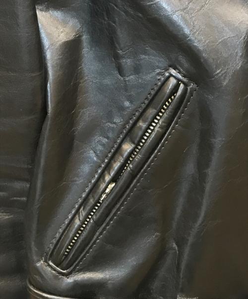 Schott（ショット）Schott (ショット) 100TH ANNIVERSARY SPECIAL ONESTAR RIDERS MICHAEL ブラック サイズ:38の古着・服飾アイテム