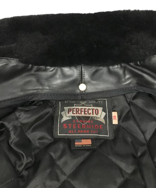 Schott（ショット）Schott (ショット) 100TH ANNIVERSARY SPECIAL ONESTAR RIDERS MICHAEL ブラック サイズ:38の古着・服飾アイテム