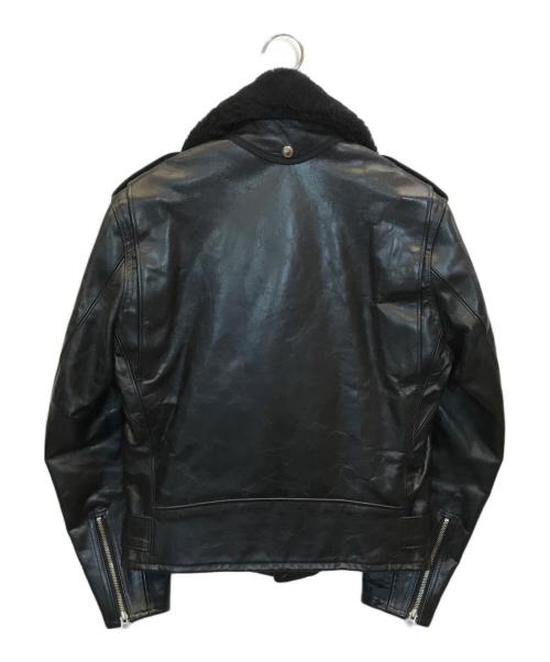 Schott（ショット）Schott (ショット) 100TH ANNIVERSARY SPECIAL ONESTAR RIDERS MICHAEL ブラック サイズ:38の古着・服飾アイテム