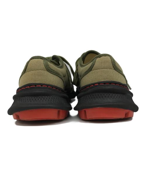 Maison MIHARA YASUHIRO（メゾン ミハラ ヤスヒロ）Maison MIHARA YASUHIRO (メゾン ミハラ ヤスヒロ) NIGEL CABOURN (ナイジェルケーボン) COMBAT SHOES グリーン サイズ:40の古着・服飾アイテム