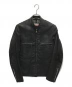 ADDICT CLOTHESアディクト クローズ）の古着「OILED CLUBMAN JACKET オイルド クラブマン ジャケット」｜ブラック