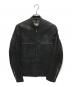ADDICT CLOTHES（アディクト クローズ）の古着「OILED CLUBMAN JACKET オイルド クラブマン ジャケット」｜ブラック