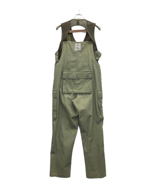 NIGEL CABOURN（ナイジェルケーボン）NIGEL CABOURN (ナイジェルケーボン) MIHARA YASUHIRO (ミハラヤスヒロ) オーバーオール カーキ サイズ:44の古着・服飾アイテム