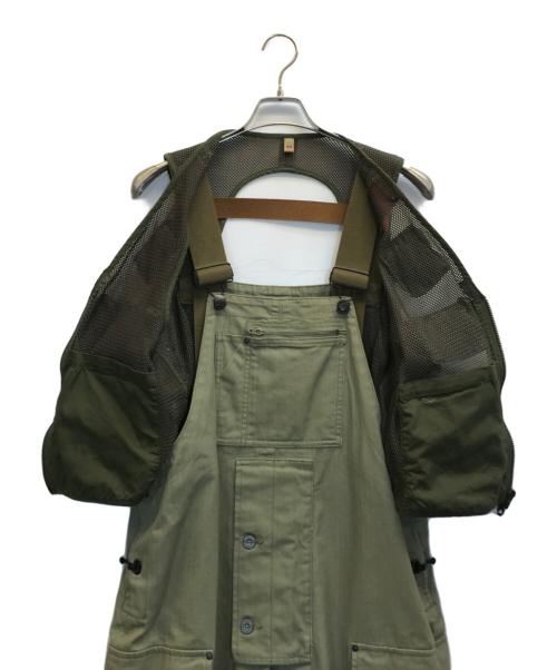 NIGEL CABOURN（ナイジェルケーボン）NIGEL CABOURN (ナイジェルケーボン) MIHARA YASUHIRO (ミハラヤスヒロ) オーバーオール カーキ サイズ:44の古着・服飾アイテム