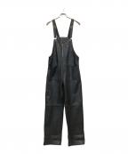 Schottショット）の古着「BUFFALO LEATHER OVERALL」｜ブラック