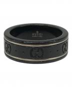 GUCCIグッチ）の古着「GGアイコンリング」｜ブラック