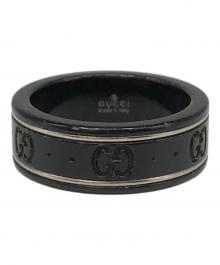GUCCI（グッチ）の古着「GGアイコンリング」｜ブラック