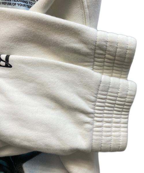 OFFWHITE（オフホワイト）OFFWHITE (オフホワイト) Liberty Hoodie アイボリー サイズ:Mの古着・服飾アイテム