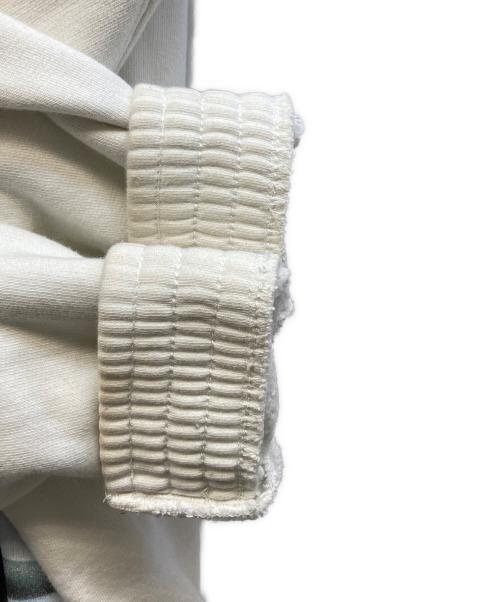 OFFWHITE（オフホワイト）OFFWHITE (オフホワイト) Liberty Hoodie アイボリー サイズ:Mの古着・服飾アイテム