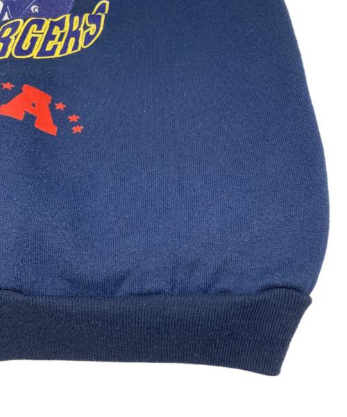 FRUIT OF THE LOOM（フルーツオブザルーム）FRUIT OF THE LOOM (フルーツオブザルーム) NFL (エヌエフエル) SUPER BOWLプリントスウェット ネイビー サイズ:XLの古着・服飾アイテム