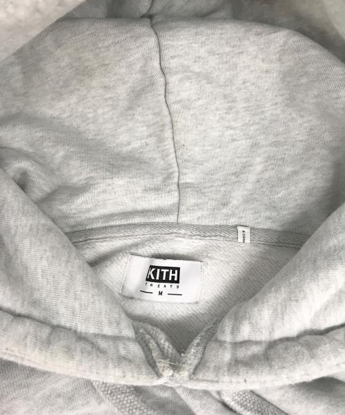 KITH（キス）KITH (キス) プルオーバーパーカー グレー サイズ:Mの古着・服飾アイテム