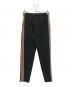 BURBERRY (バーバリー) エンブロイダリーロゴサイドライントラックパンツ ブラック サイズ:XS：20000円