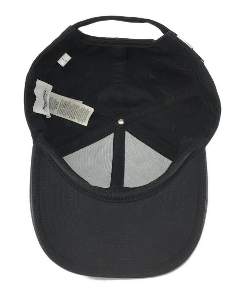 BURBERRY（バーバリー）BURBERRY (バーバリー) ロゴ刺繍キャップ ブラック サイズ:Lの古着・服飾アイテム
