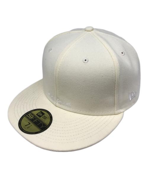 SUPREME（シュプリーム）Supreme (シュプリーム) New Era (ニューエラ) 21SS Reverse Box Logo New Era Cap アイボリーの古着・服飾アイテム