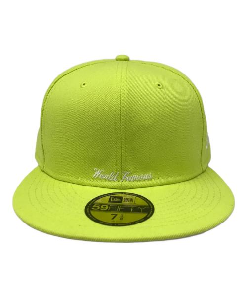 SUPREME（シュプリーム）Supreme (シュプリーム) New Era (ニューエラ) 21SS Reverse Box Logo New Era Cap イエローの古着・服飾アイテム