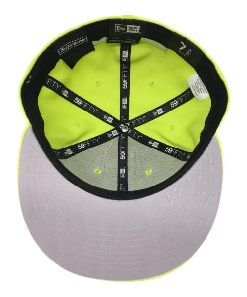 SUPREME（シュプリーム）Supreme (シュプリーム) New Era (ニューエラ) 21SS Reverse Box Logo New Era Cap イエローの古着・服飾アイテム