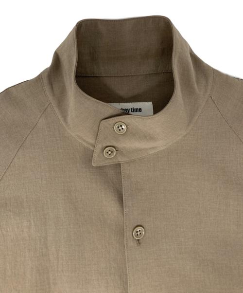 MONKEY TIME（モンキータイム）MONKEY TIME (モンキータイム) PE/TRO DOG EAR SSL ブラウン サイズ:Mの古着・服飾アイテム