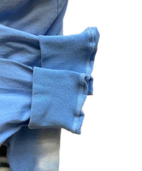 OFFWHITE（オフホワイト）OFFWHITE (オフホワイト) ロングスリーブカットソー ブルー サイズ:Lの古着・服飾アイテム