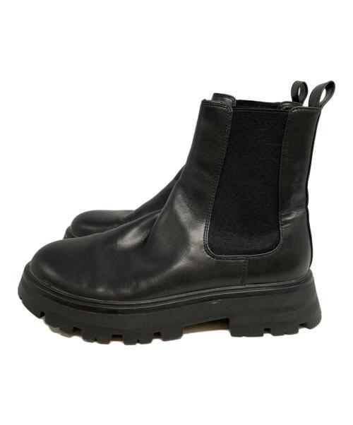 BEAUTY&YOUTH（ビューティーアンドユース）BEAUTY&YOUTH (ビューティーアンドユース) 厚底サイドゴアブーツ ブラック サイズ:245の古着・服飾アイテム