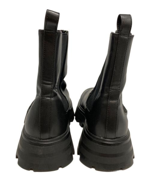 BEAUTY&YOUTH（ビューティーアンドユース）BEAUTY&YOUTH (ビューティーアンドユース) 厚底サイドゴアブーツ ブラック サイズ:245の古着・服飾アイテム