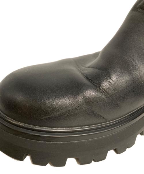 BEAUTY&YOUTH（ビューティーアンドユース）BEAUTY&YOUTH (ビューティーアンドユース) 厚底サイドゴアブーツ ブラック サイズ:245の古着・服飾アイテム