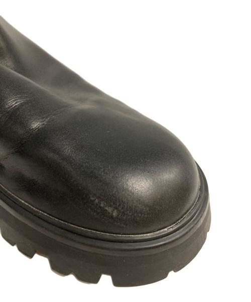 BEAUTY&YOUTH（ビューティーアンドユース）BEAUTY&YOUTH (ビューティーアンドユース) 厚底サイドゴアブーツ ブラック サイズ:245の古着・服飾アイテム