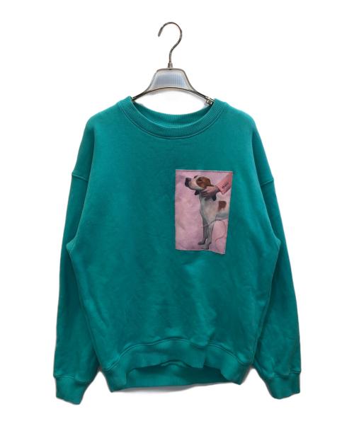 Acne studios（アクネ ストゥディオス）Acne studios (アクネ ストゥディオス) クルーネックスウェット スカイブルー サイズ:XSの古着・服飾アイテム