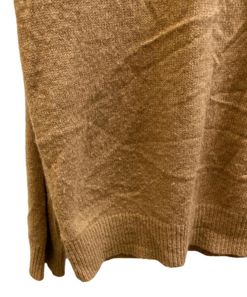AURALEE（オーラリー）AURALEE (オーラリー) BABY CAMEL KNIT P/O ブラウン サイズ:4の古着・服飾アイテム