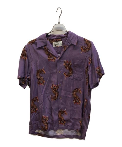 WACKO MARIA（ワコマリア）WACKO MARIA (ワコマリア) HAWAIIAN S/S SHIRT パープル サイズ:Mの古着・服飾アイテム