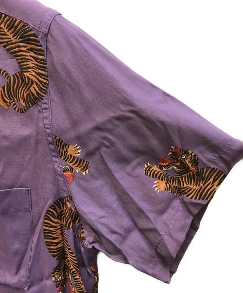 WACKO MARIA（ワコマリア）WACKO MARIA (ワコマリア) HAWAIIAN S/S SHIRT パープル サイズ:Mの古着・服飾アイテム