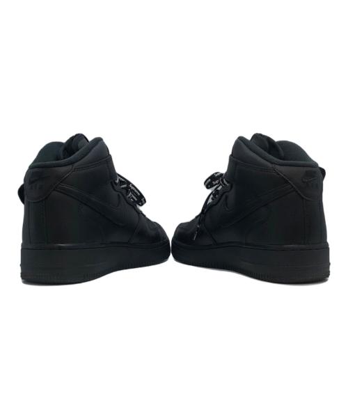 NIKE（ナイキ）NIKE (ナイキ) SUPREME (シュプリーム) AIR FORCE1 MID ブラック サイズ:US7.5の古着・服飾アイテム