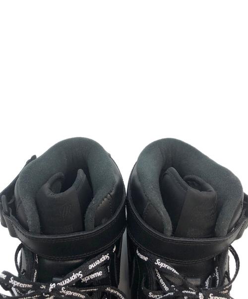 NIKE（ナイキ）NIKE (ナイキ) SUPREME (シュプリーム) AIR FORCE1 MID ブラック サイズ:US7.5の古着・服飾アイテム