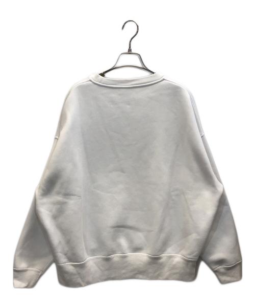 journal standard L'essage（ジャーナルスタンダード レサージュ）journal standard L'essage (ジャーナルスタンダード レサージュ) ピグメントスウェットプルオーバー ホワイト サイズ:FREEの古着・服飾アイテム