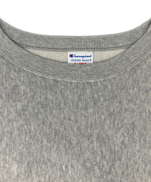 Champion REVERSE WEAVE（チャンピオン リバース ウィーブ）Champion REVERSE WEAVE (チャンピオン リバース ウィーブ) クルーネックスウェットシャツ グレー サイズ:XLの古着・服飾アイテム