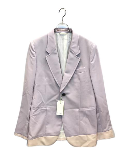 PAUL SMITH（ポールスミス）Paul Smith (ポールスミス) ウールテーラードジャケット パープル サイズ:Lの古着・服飾アイテム