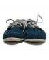 Quoddy Trail Moccasin (クオッディトレイル) 501BLUCHERデッキシューズ ブルー サイズ:9：10000円
