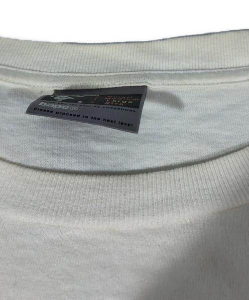 A BATHING APE（ア ベイシング エイプ）A BATHING APE (ア ベイシング エイプ) Star Trak LogoTシャツ ホワイト サイズ:Lの古着・服飾アイテム