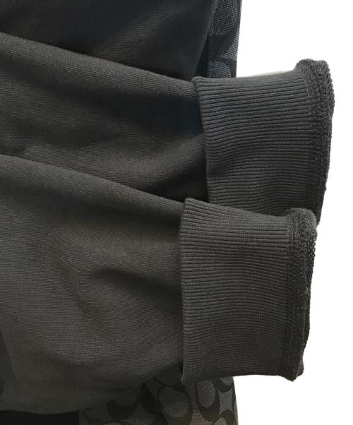 COACH（コーチ）COACH (コーチ) シグネチャーフーディー ブラック×グレー サイズ:XLの古着・服飾アイテム