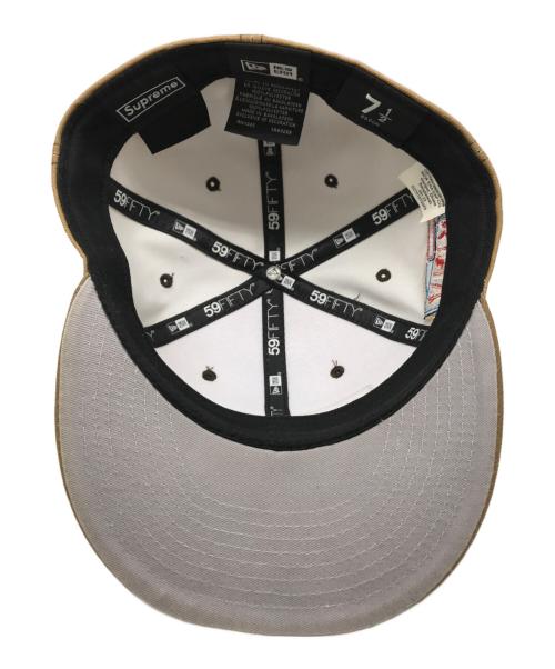 SUPREME（シュプリーム）Supreme (シュプリーム) New Era (ニューエラ) Gradient Box Logo New era ブラウン サイズ:7 1/2の古着・服飾アイテム