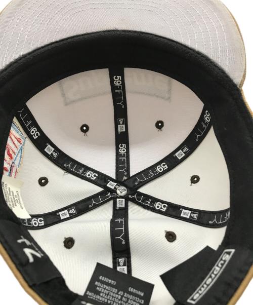 SUPREME（シュプリーム）Supreme (シュプリーム) New Era (ニューエラ) Gradient Box Logo New era ブラウン サイズ:7 1/2の古着・服飾アイテム