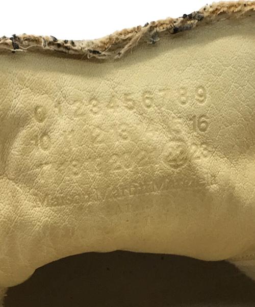 Maison Margiela（メゾンマルジェラ）Maison Margiela (メゾンマルジェラ) REPLICA GERMAN TRAINER ブラック×ベージュ サイズ:43の古着・服飾アイテム