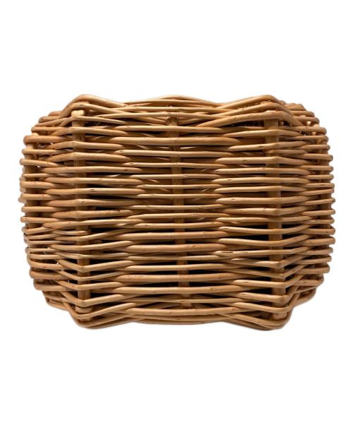 TSURU by MARIKO OIKAWA（ツルバイマリコオイカワ）TSURU by MARIKO OIKAWA (ツルバイマリコオイカワ) カゴバッグ ブラウンの古着・服飾アイテム