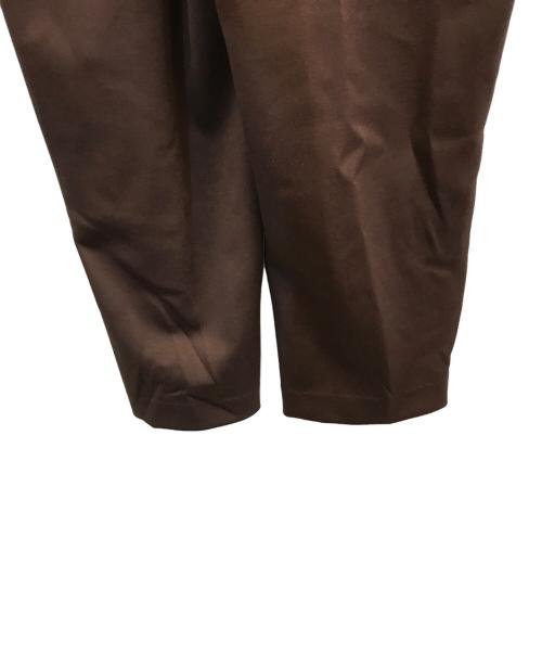 OHGA（オオガ）OHGA (オオガ) MASHUMALO PANTS ブラウン サイズ:XSの古着・服飾アイテム