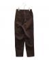 OHGA (オオガ) MASHUMALO PANTS ブラウン サイズ:XS：9000円