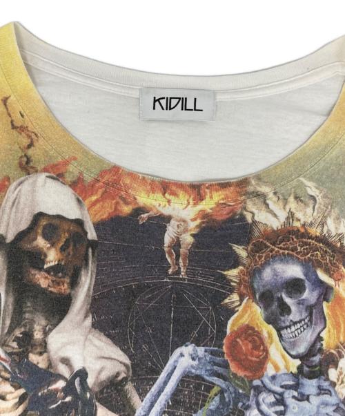 KIDILL（キディル）KIDILL (キディル) Inferno Tee ホワイト サイズ:Freeの古着・服飾アイテム