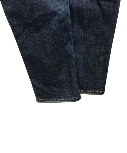 DSQUARED2（ディースクエアード）DSQUARED2 (ディースクエアード) ペイント/ダメージ加工デニムパンツ インディゴ サイズ:48の古着・服飾アイテム