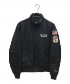 AVIREXアヴィレックス）の古着「G9 MOD USAF THUNDERBIRDS」｜ブラック