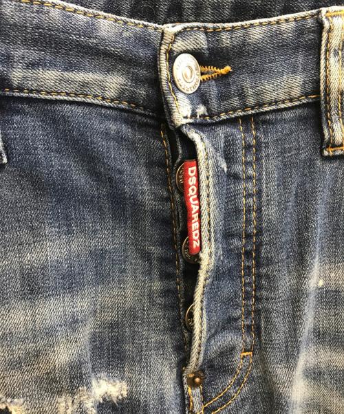 DSQUARED2（ディースクエアード）DSQUARED2 (ディースクエアード) Skater Jean インディゴ サイズ:46の古着・服飾アイテム
