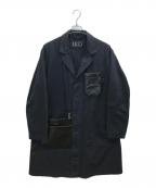 PORTER×B印YOSHIDAポーター×ビージルシヨシダ）の古着「ショップコート」｜ネイビー